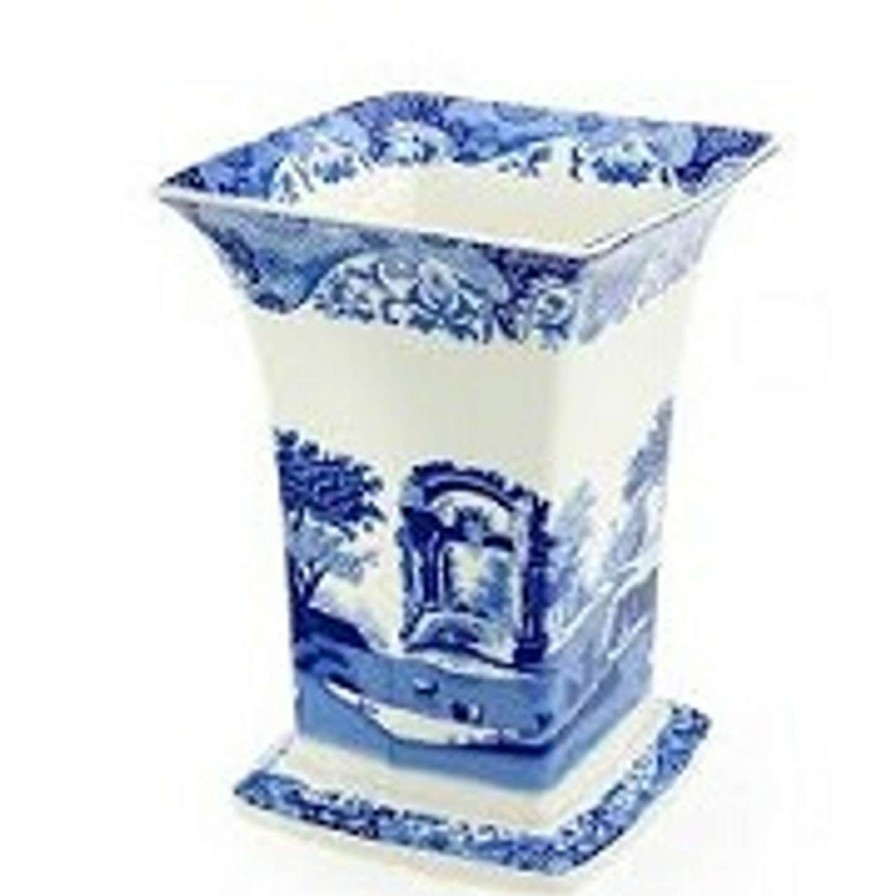 Tabletop * | Closeout Sale Spode Square Vase 20.5Cm