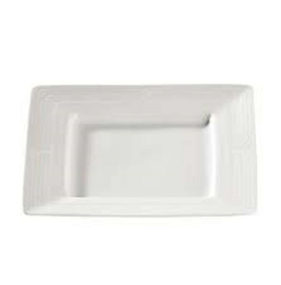 Tabletop * | Online Discount Noritake Arctic White Square Plate Sml