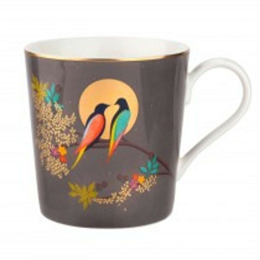 Tabletop * | New Threads Port Meirion Sara Miller Mug Grey