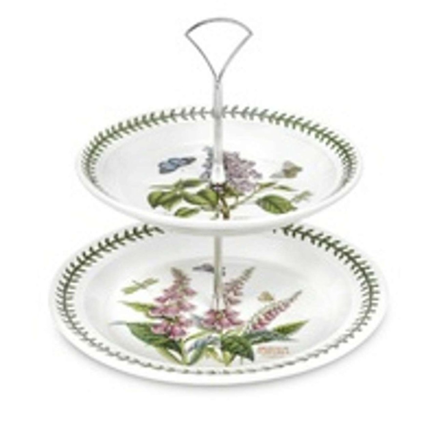 Tabletop * | Crazy Deals Port Meirion Cake Stand 2 Tier