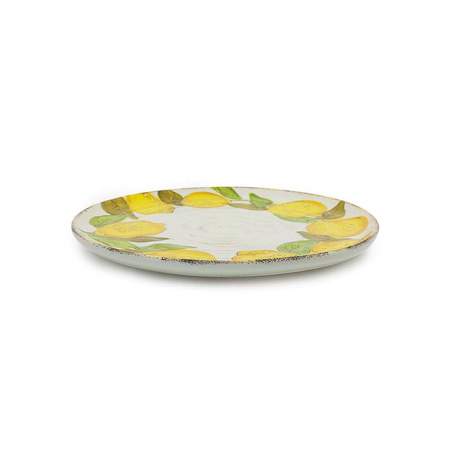 Tabletop * | Special Offers Sorrento Lemon Dinner Plate