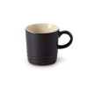 Tabletop * | Online Discount Le Creuset Mug Espresso Black Matt