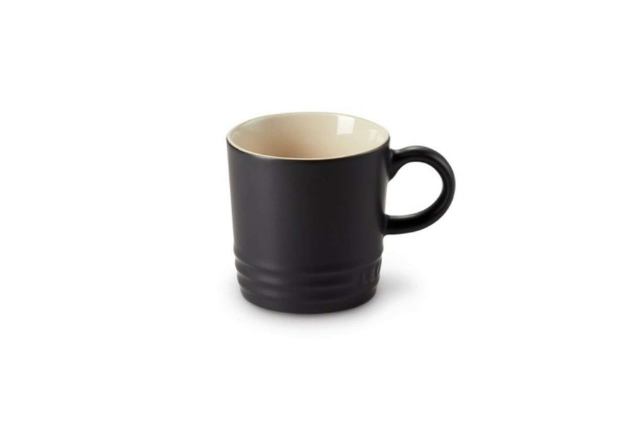 Tabletop * | Online Discount Le Creuset Mug Espresso Black Matt