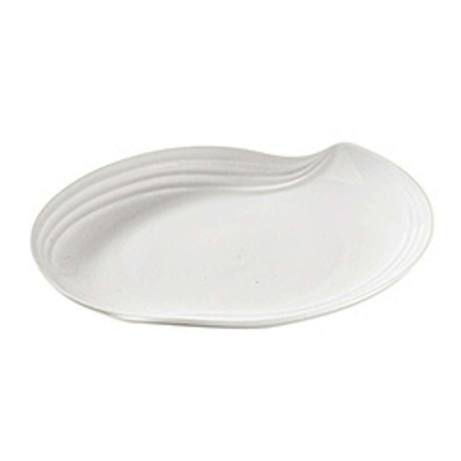 Tabletop * | Latest Noritake Arctic White Wave Plate 17Cm