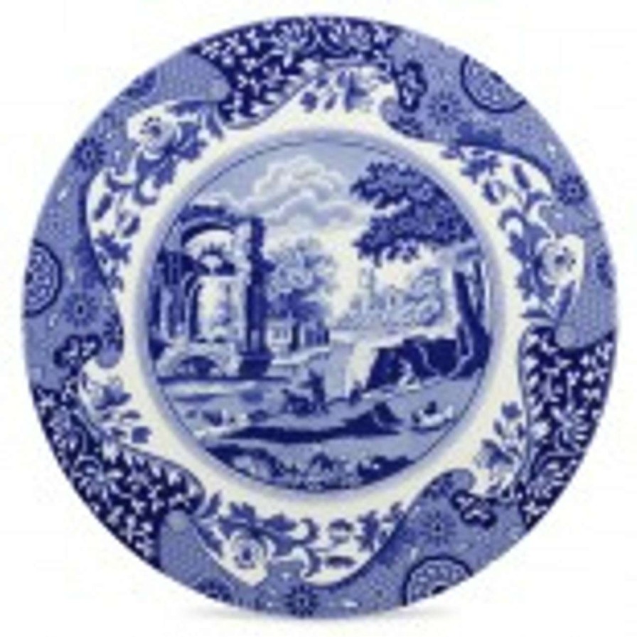 Tabletop * | Limited Edition Spode Blue Italian Cake Plate 28.5Cm