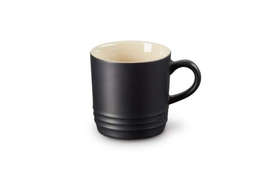 Tabletop * | Online Discount Le Creuset Mug 200Ml Black