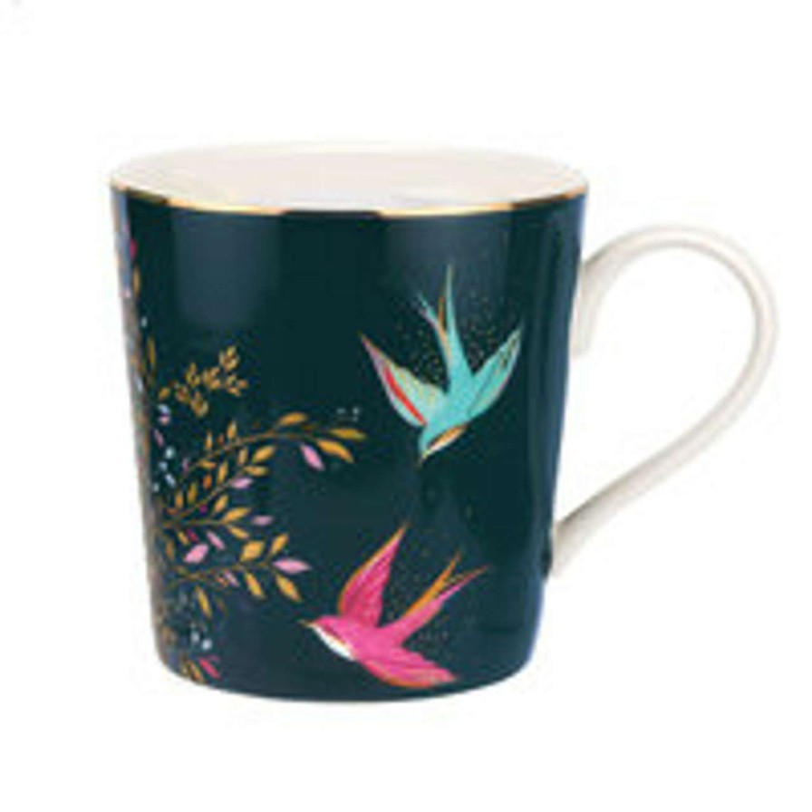 Tabletop * | Fire Sale Port Meirion Sara Miller Mug Drk Green