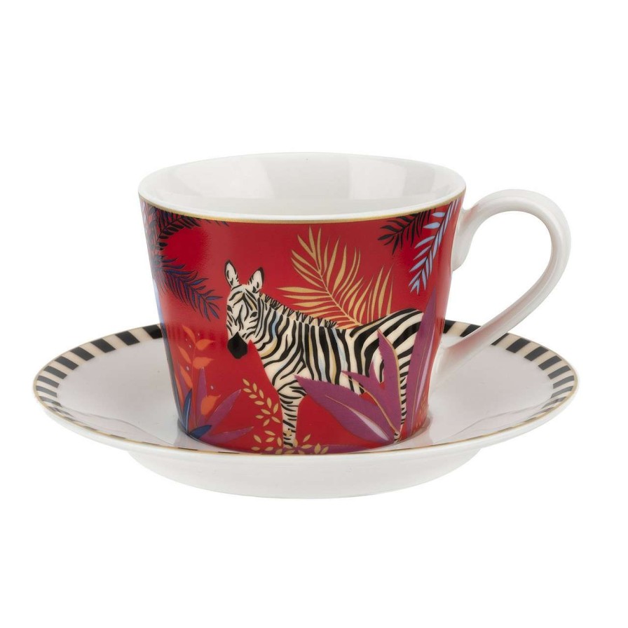 Tabletop * | Limited Edition Port Meirion Sara Miller C/S Zebra