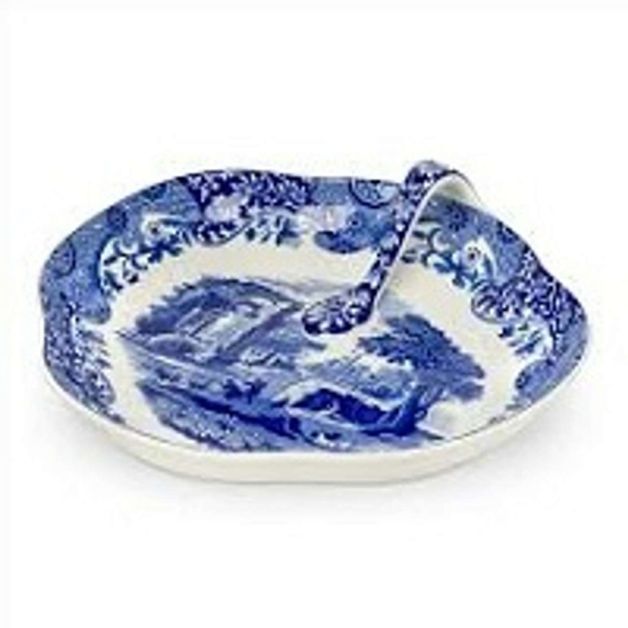 Tabletop * | Clearance Sale Spode Blue Italian Handled Tray