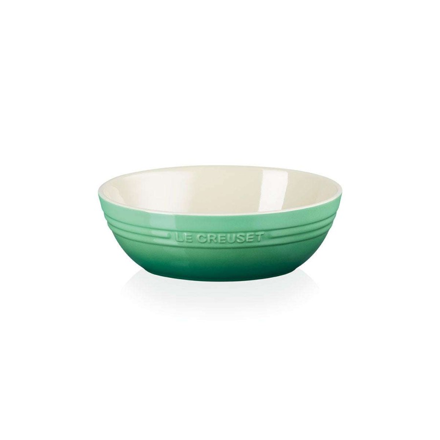 Tabletop * | Top Sellers Le Creuset Pasta/Salad Oval Serving Bowl Bamboo