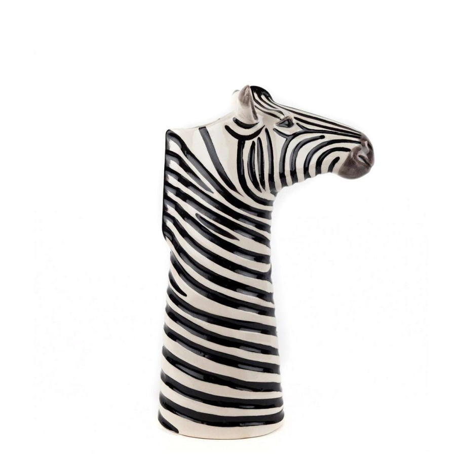 Tabletop * | Quail Ceramics Store Zebra Tall Vase