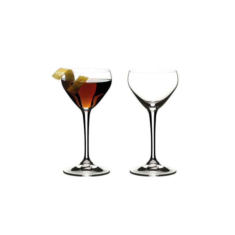 Tabletop * | Top Sell Riedel Nick & Nora Martini Glasses Set Of 2