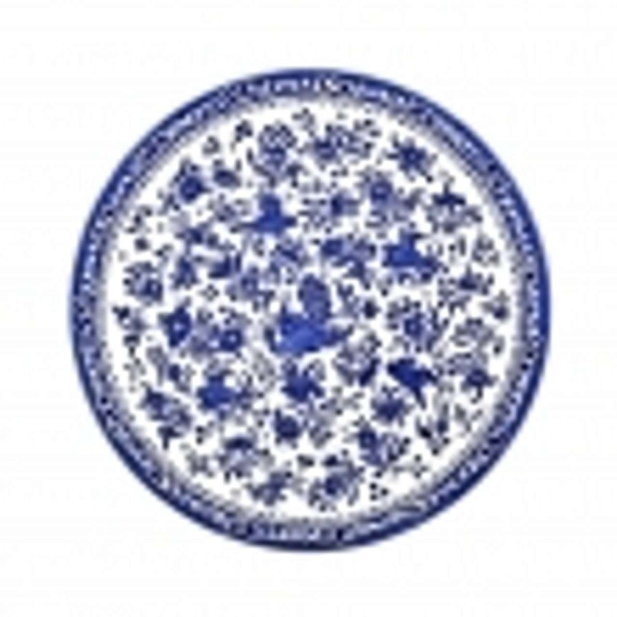 Tabletop * | Hot Sell Burleigh Regal Peacock Plate17.5Cm