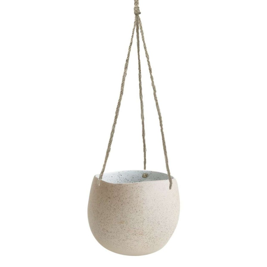 Tabletop * | Hot Sale Robert Gordon Hanging Planter White