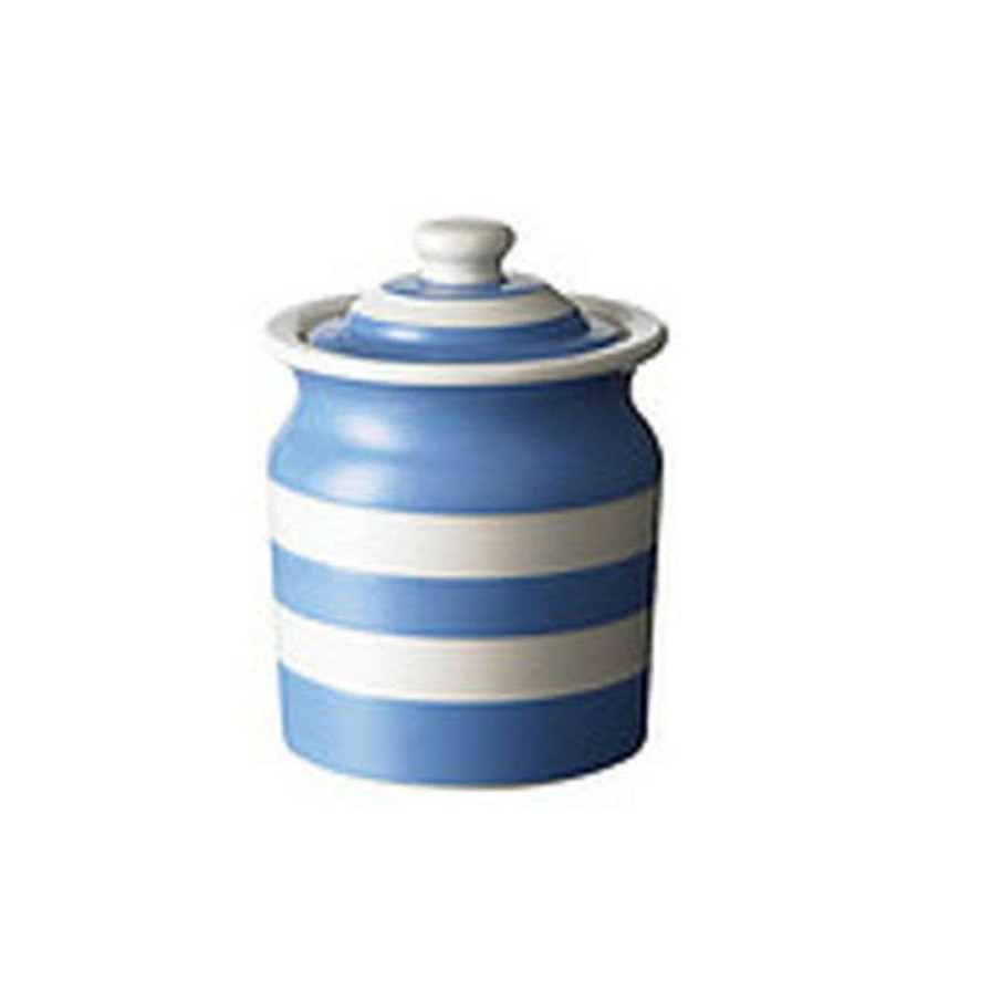 Tabletop * | Closeout Sale Cornish Blue Storage Jar