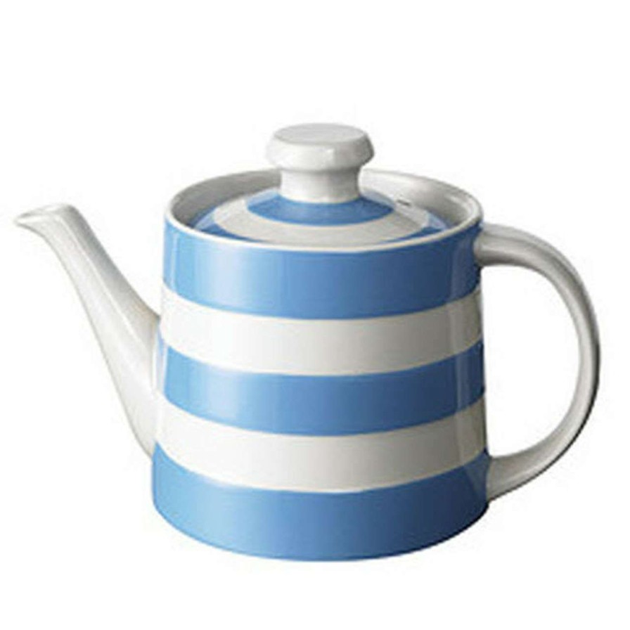 Tabletop * | Online Discount Cornish Blue Teapot 30Oz