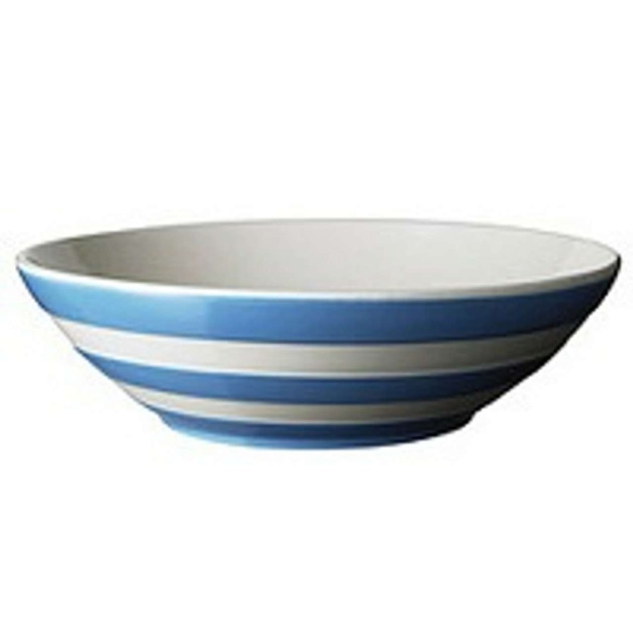 Tabletop * | Top Sell Cornish Blue Serving Bowl