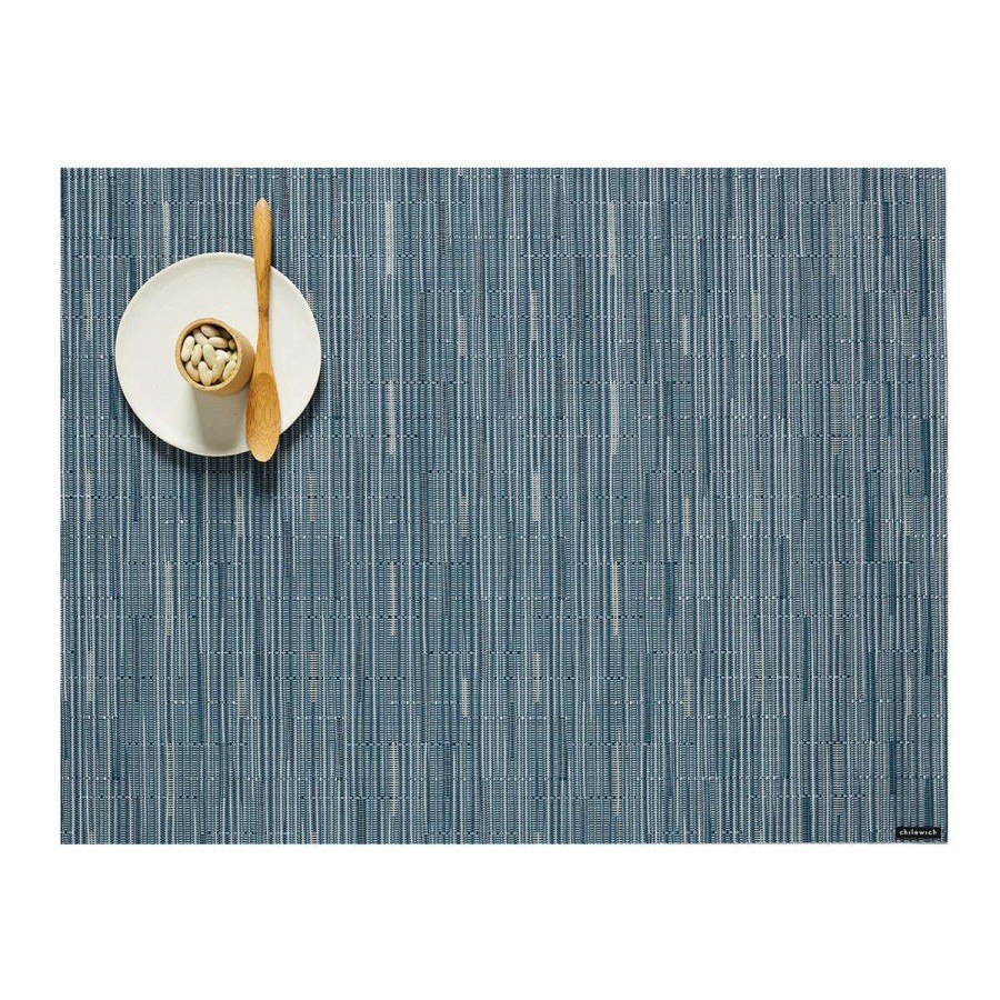 Tabletop * | Promotions Chilewich Bamboo Placemat Rain