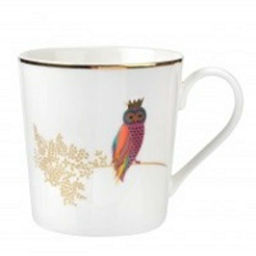 Tabletop * | Crazy Deals Port Meirion Sara Miller Mug Owl