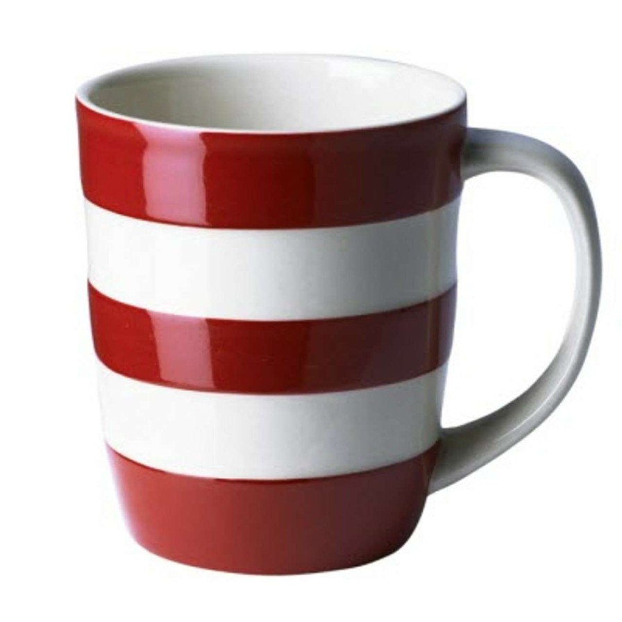 Tabletop * | Fire Sale Cornish Red Mug 12Oz