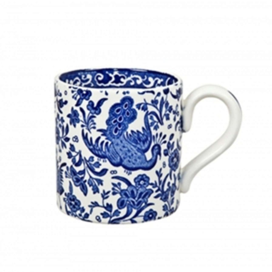 Tabletop * | Limited Edition Burleigh Regal Peacock Mug