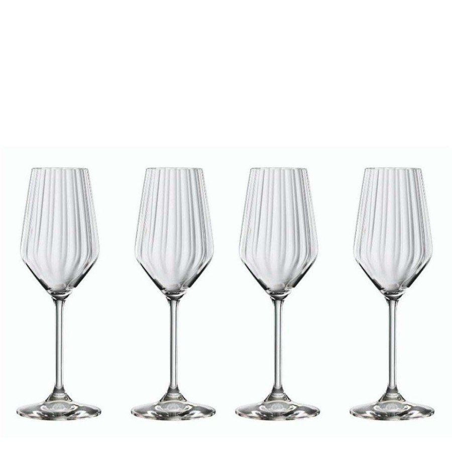 Tabletop * | Latest Fashion Spiegelau (Riedel) Lifestyle Set Of 4 Flutes