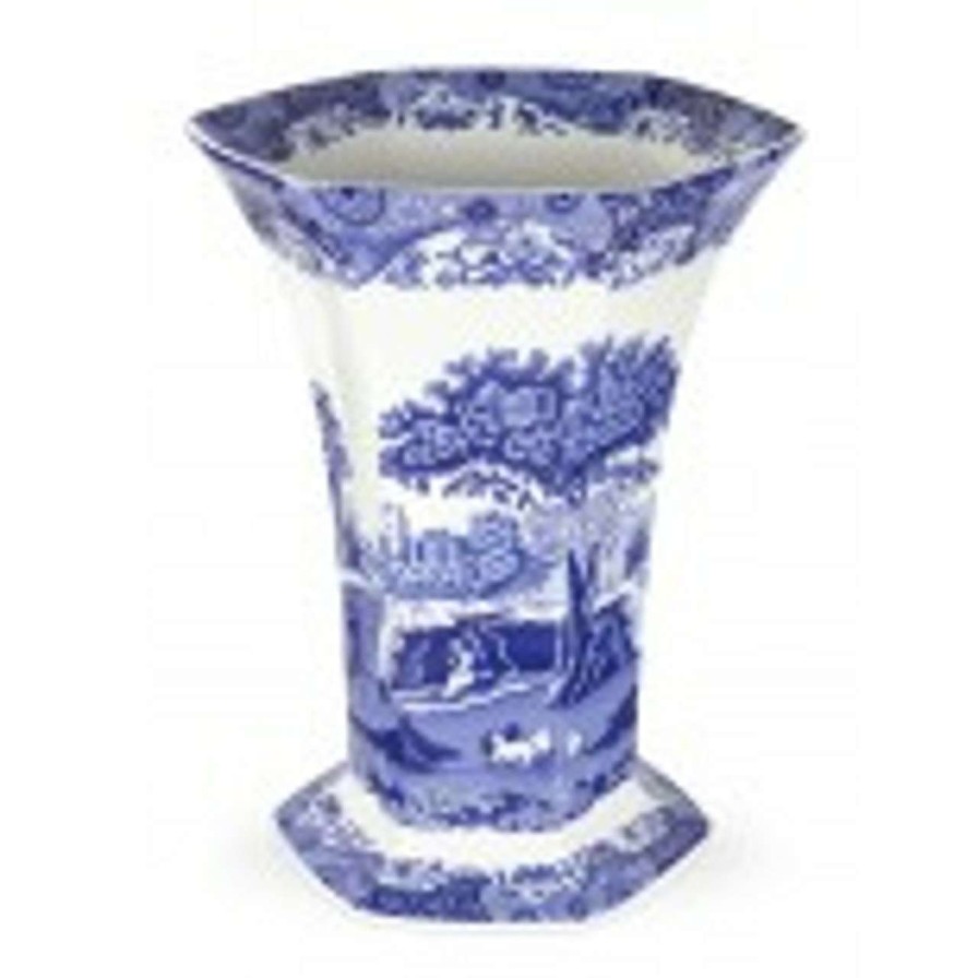 Tabletop * | Crazy Deals Spode Hexagonal Vase 27Cm