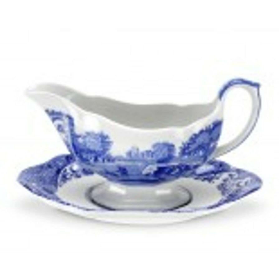 Tabletop * | Online Discount Spode Gravy Boat & Stand