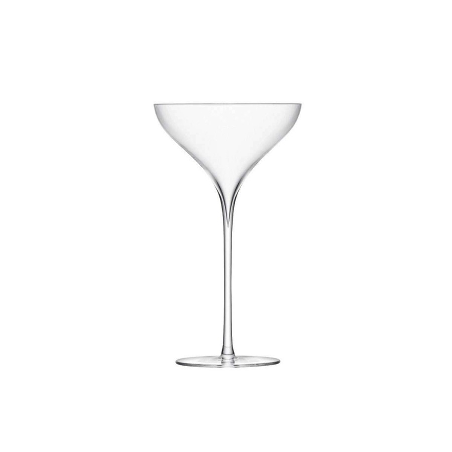 Tabletop * | Less Expensive Lsa Savoy Pair Of Champagne Saucers