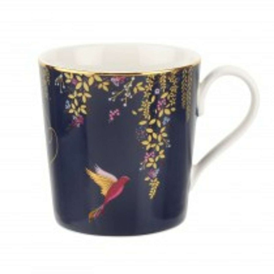 Tabletop * | Discount Store Port Meirion Sara Miller Mug Navy