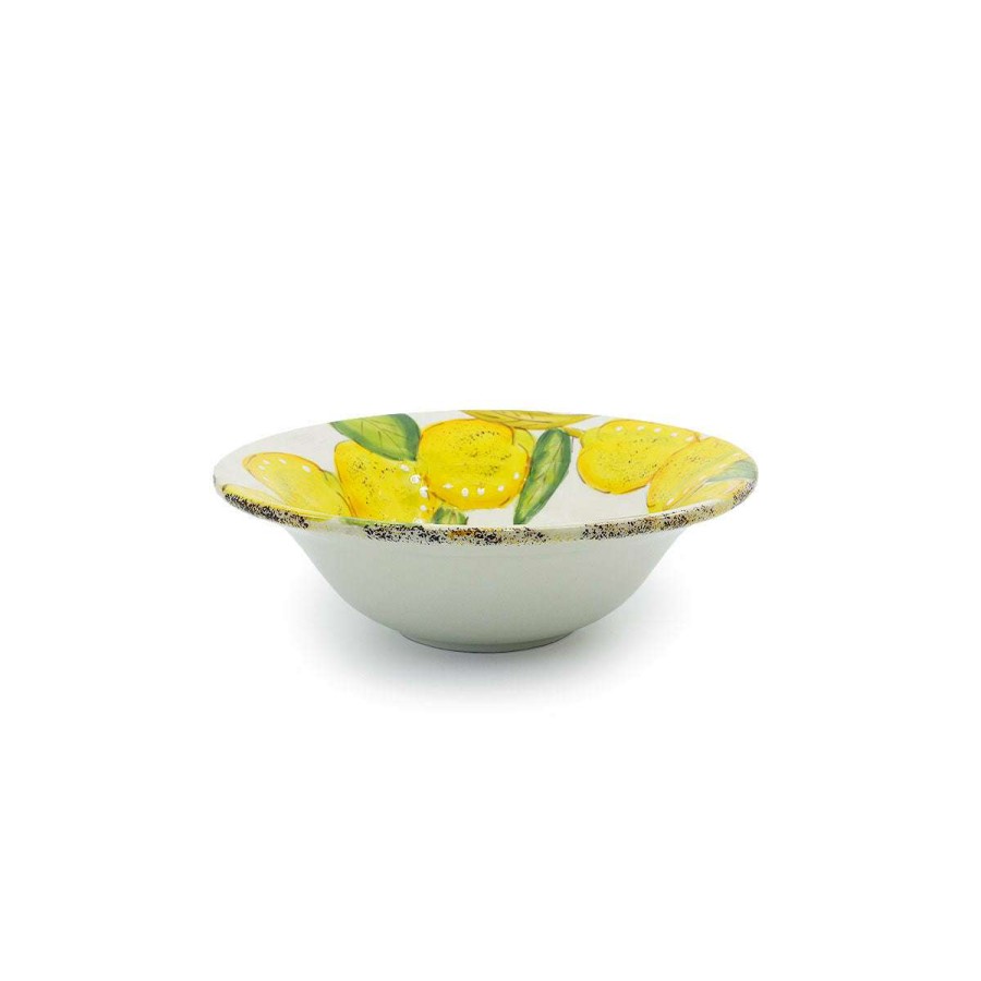 Tabletop * | Latest Fashion Sorrento Lemon Cereal Bowl