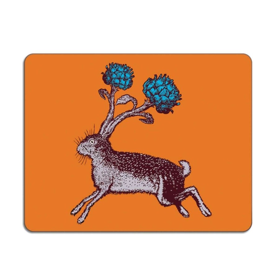 Tabletop * | High Quality Avenida Home Puddin' Head Hare Table Mat