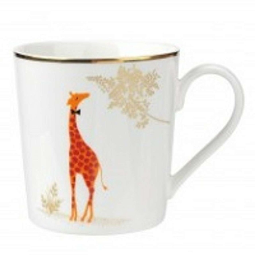 Tabletop * | Less Expensive Port Meirion Sara Miller Mug Giraffe